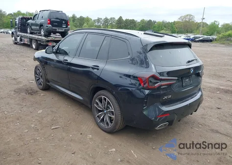 2022 BMW X3 xDrive30I from USA, damaged, VIN 5UX53DP03N9K52014